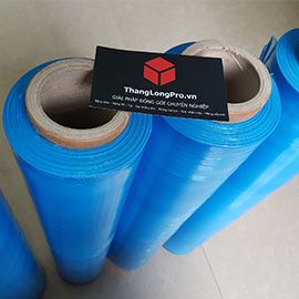 Màng chít màu xanh Màng PE màu xanh