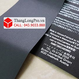 Nhãn mác vải Nhãn mác vải