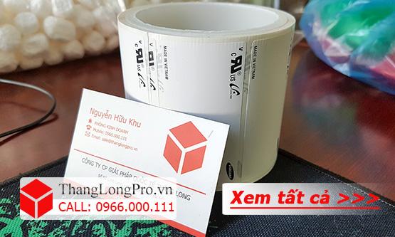 Tem Samsung dạng cuộn