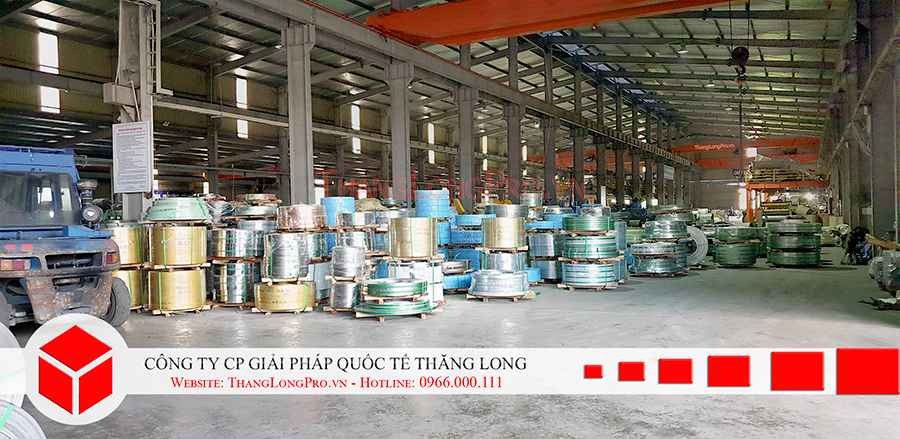 Kho thành phẩm Dây đai thép