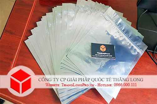 Túi nhôm chống tĩnh điện màu xanh