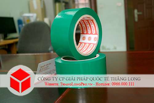 Băng dính màu xanh lá cây