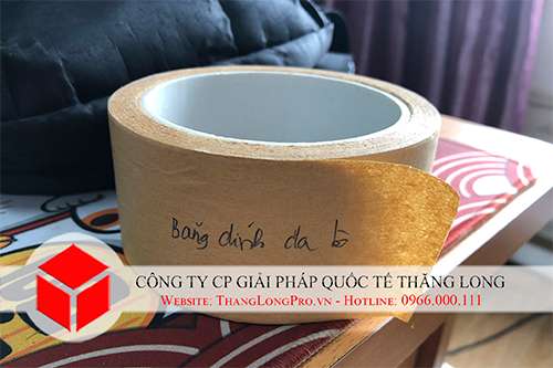 băng dính giấy da bò viết được