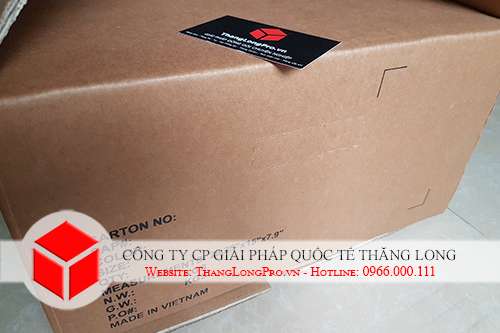 thùng carton in chữ