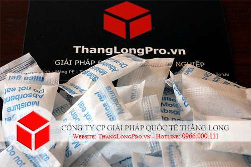 Hạt chống ẩm vỏ lụa màu xanh