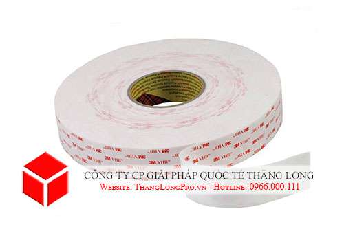 Băng dính 2 mặt cường lực VHB 3M-4945 dài 33m