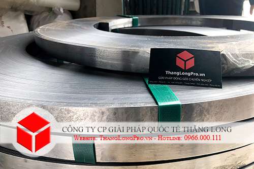 Dây đai&nbsp;thép cán nóng màu xanh đen