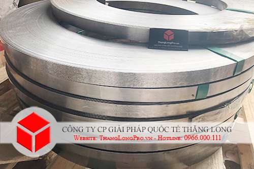 Dây đai&nbsp;thép cán nóng màu tối đặc trưng