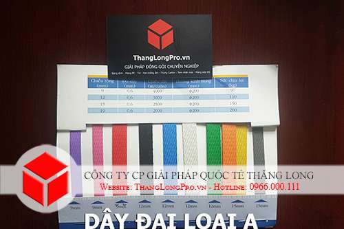 Dây đai nhựa PP các màu loại A