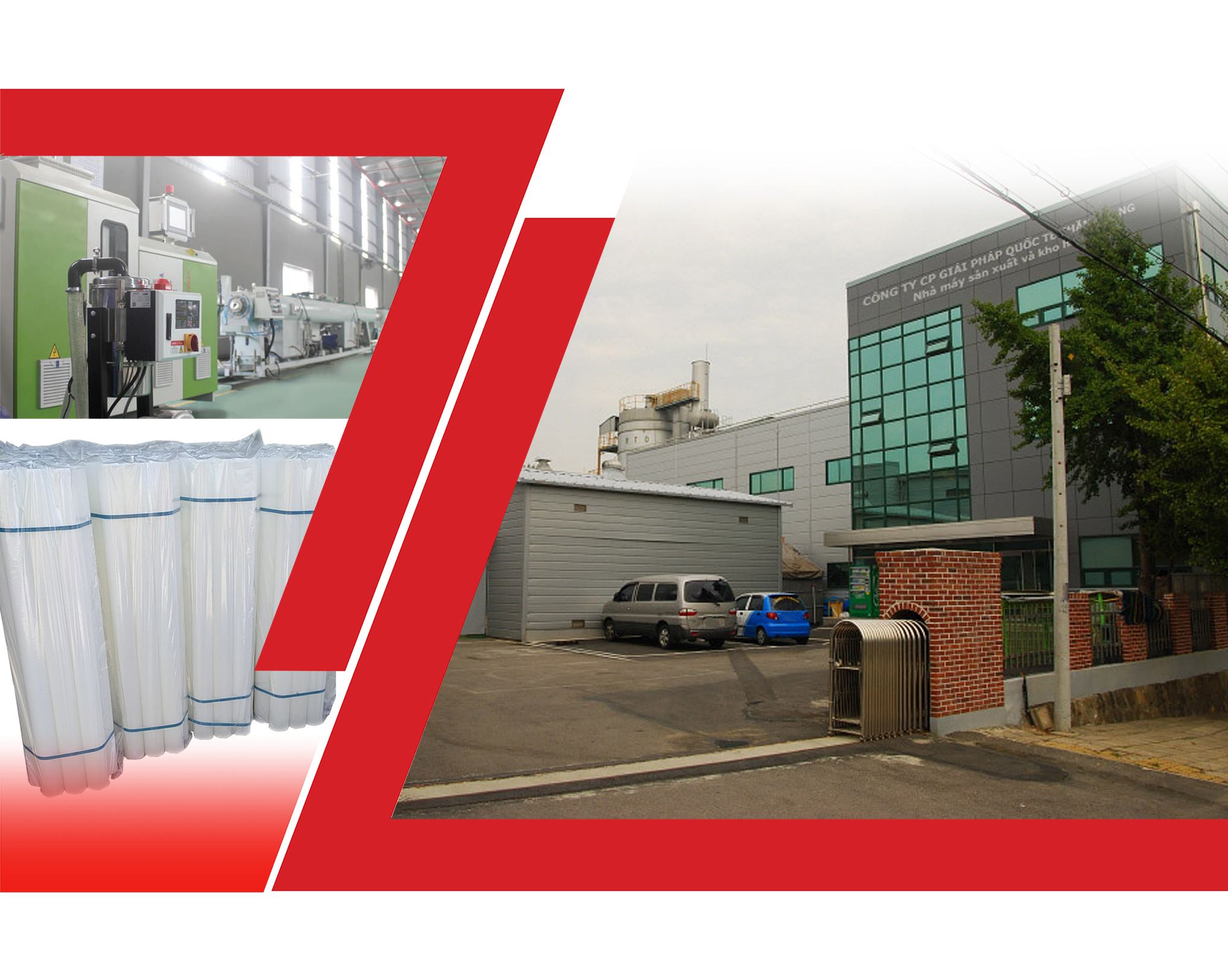 Nhà máy sản xuất ống nhựa trắng ThangLongPro.vn